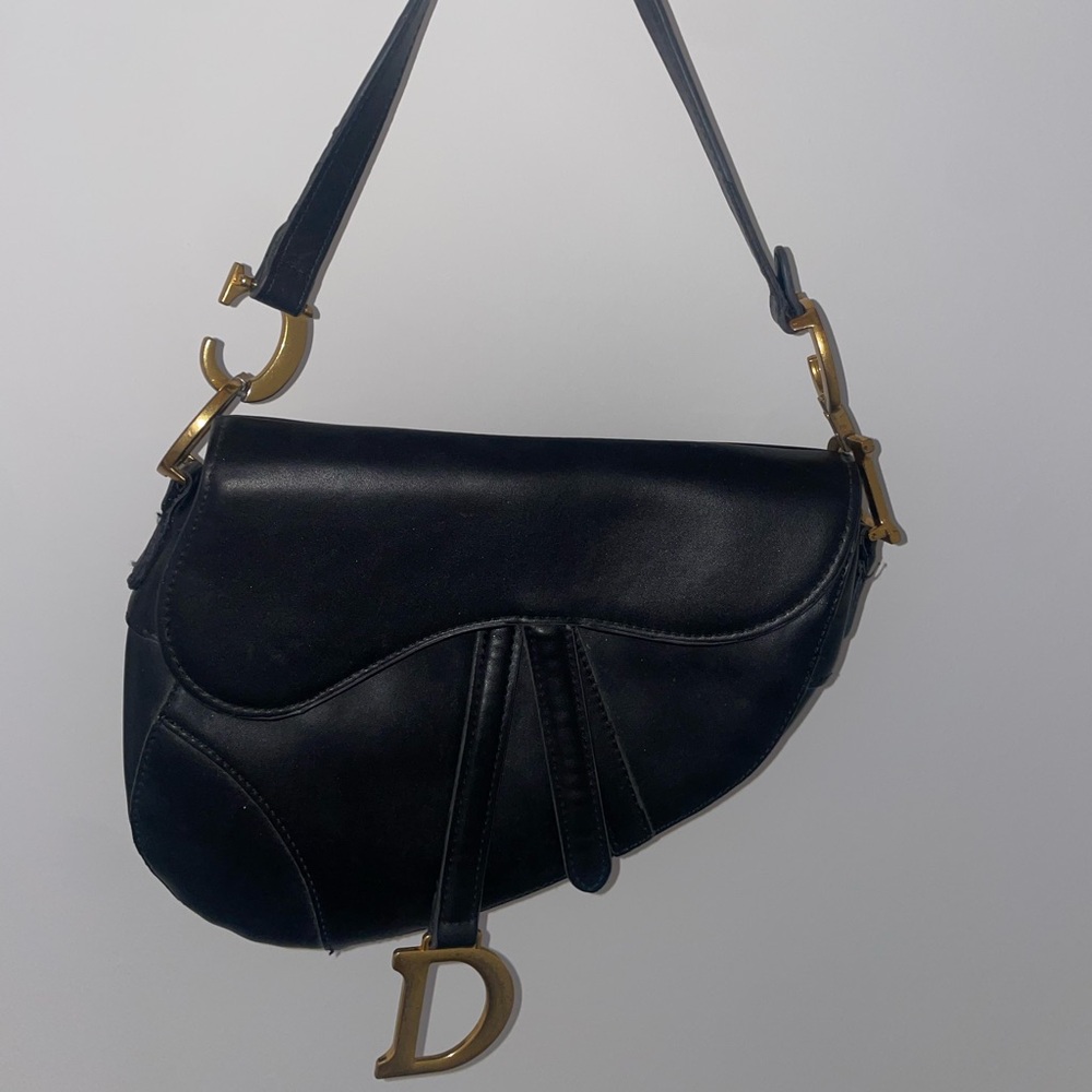Dior Saddle Bag black